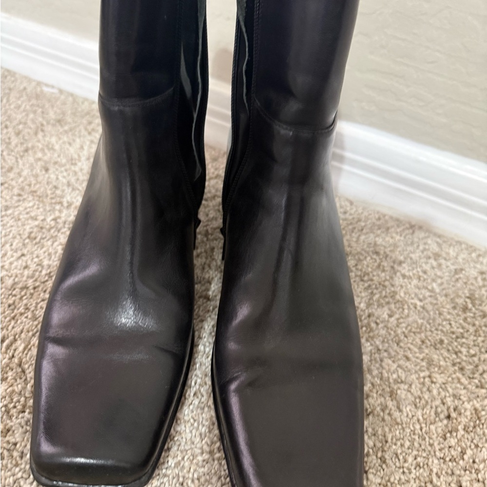 BP Black Heeled Boots